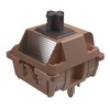 DUROCK Mocha Chocolate T1 Switches, Full POK T1 Tactile Switch