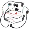 DKIIGAME Electric Start Engine Wiring Harness Coil CDI Solenoid Relay