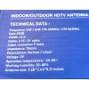 4K UltraHD Digital Full HDTV Antenna 4K Ultra HD AN-5004