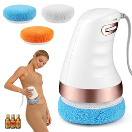 Moldeador Vibratorio Anticelulítico con 3 Almohadillas Intercambiables