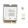 ciciglow QCNFA765 Drahtlose Netzwerkkarte, 2400 Mbit/s Dualband M.2 WiFi6 Netzwerkkartenadapter,5.2,