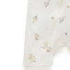 Purebaby Short Sleeve Zip Growsuit - Wattle Bee, 0