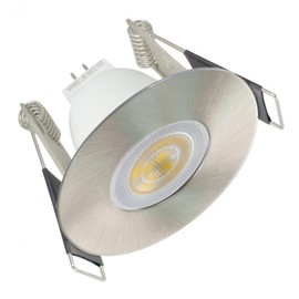 Integral ILDLFR45D038 Evofire Mini MR11 GU10 Downlight, Satin Nickel, 64mm, Round