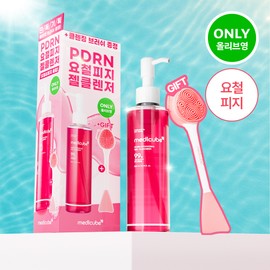 medicube PDRN Gel To Foam Cleanser 200ml Set (+Pore Cleansing Brush) - [SET] PDRN Gel To Foam Cleanser 200ml (+Pore Cleansing Brush)