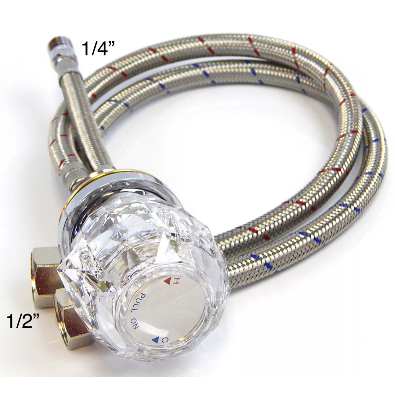 Beauty Headquarters Single Handle Shampoo Bowl Faucet Fixture