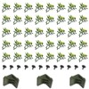 ECOOPTS Artificial Hard Panels Corner Bracket Kit for Faux Ivy