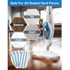 8 Pack Pur Steam Mop Pads Compatible with PurSteam ThermaPro