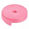 sourcing map Lightweight Polypropylene Webbing Strap 1" 10 Yards Pink