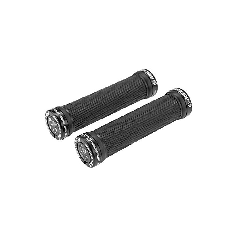 Reverse Grip Lock-On Bicycle Screw Grips Black/Black