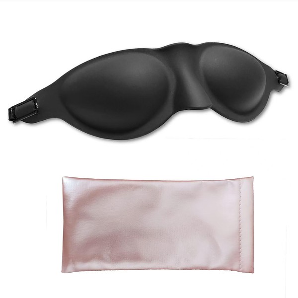 Acopelo Acopelo Silicone Sleep Goggles, Moisture Chamber Glasses for Dry