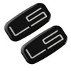 2Pcs LS Cab Emblem Badge 3D Logo Roof Pillar Replacement