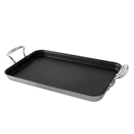 Nordic Ware 2 Burner High Sides Griddle 11 by 18-Inch
