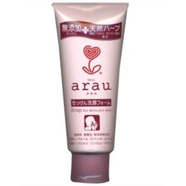 アラウ せっけん洗顔フォーム １２０ｇ ×10個セット