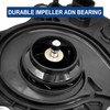 Electric Engine Water Pump Assembly Compatible with Toyota Prius C