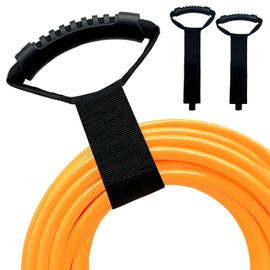 2 Size Heavy Duty Wrap It Storage Straps, Storage Straps for Cables, Hook-and-Loop Storage Straps, Hook and Loop Cord Carrying Strap for Pool Hoses, Garden Hoses, Cables