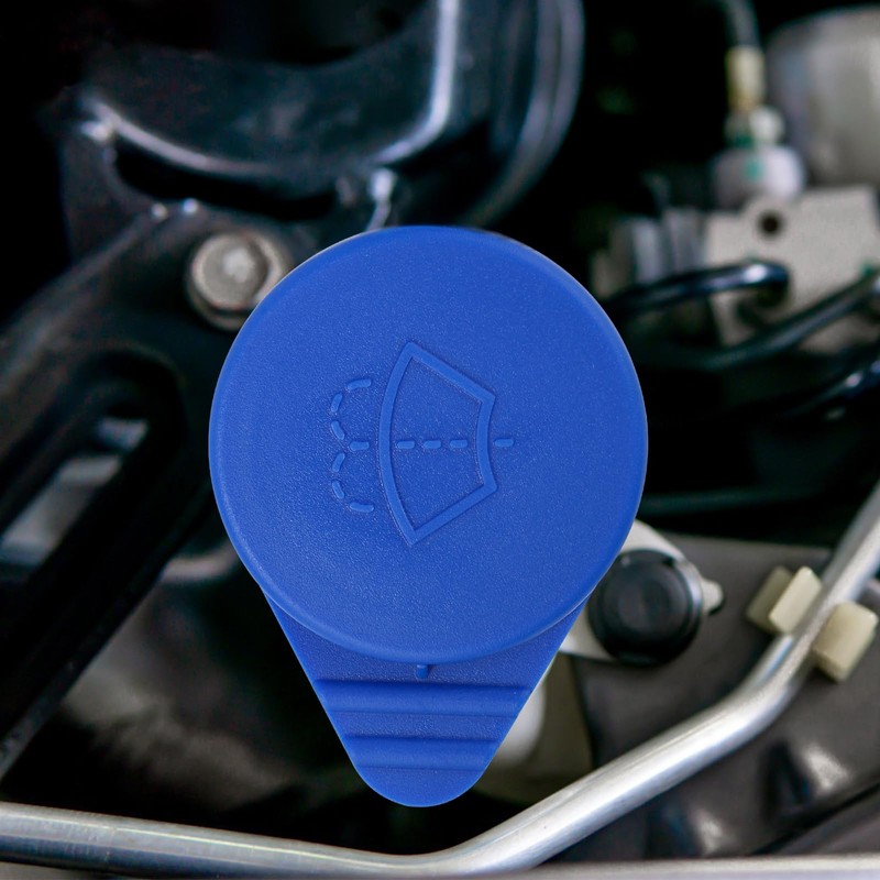 PEUTIER 2pcs Windshield Washer Reservoir Cap, Washer Fluid Lid Leakage