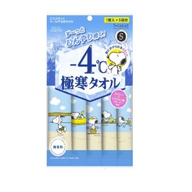 Kosé Escar -4°C Extreme Cold Towels, Pack of 5 x 4