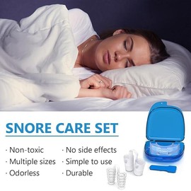 Soft Anti-Snoring Devices - Snoring Guard Solution for Men and Women, Snoring Devices for Better Sleep Stop Snoring - Specification: 2PCS