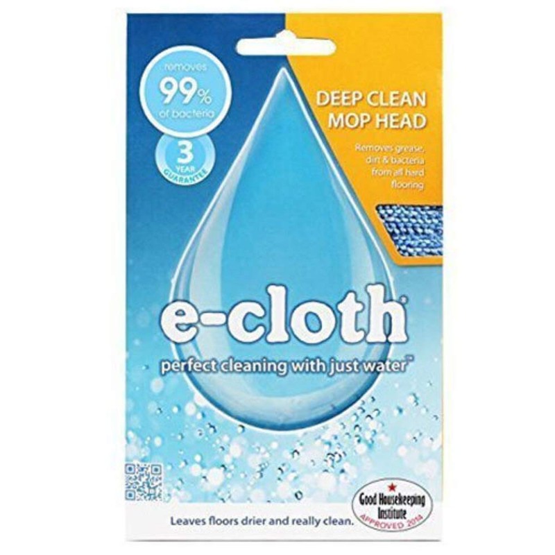 E-Cloth Microfibre Mop Head - Mopping, Blue