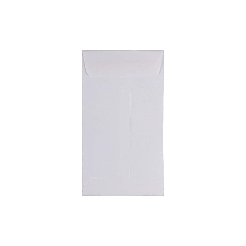 JAM papel moneda sobres – 50 sobres por paquete, Blanco,