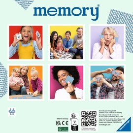 Ravensburger - 20999 - memory® unicorns - the classic game for unicorn fans, memory game for 2-8 players from 3 years