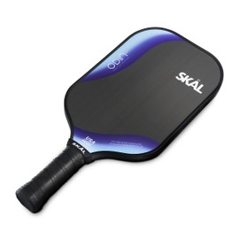 Skal Pickleball, Odin .01 Premium Raw Carbon Fiber Paddle, USA Pickle Ball Approved Single Racket (USAPA), Max Spin & Control Surface, Performance Honeycomb Polypropylene Core, Comfort Hex-Skål Grip