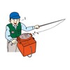 Daiichi Seiko Speed Bakkan W Fishing Bucket 11053 Red