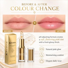 Kivora Lipstick for Older Women Kivora Colour Changing Lipstick