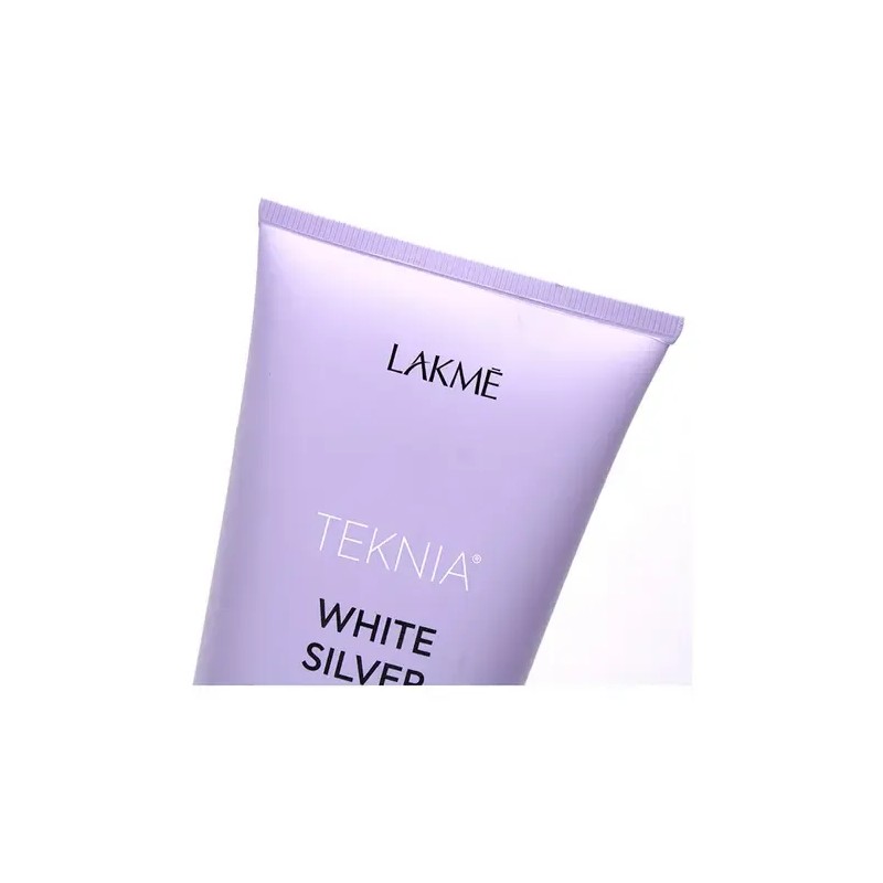Mascarilla Matizado Cabello Lakme Teknia White Silver 250ml
