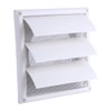 Fafeicy Air Vent Grille Cover 3 Flaps Wall Duct Ventilation