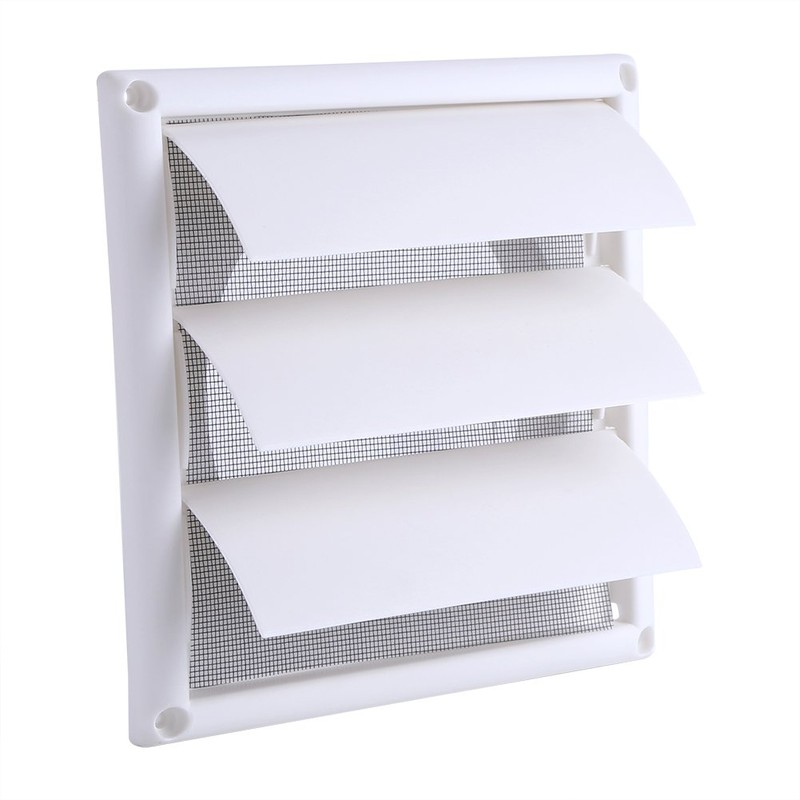 Fafeicy Air Vent Grille Cover 3 Flaps Wall Duct Ventilation