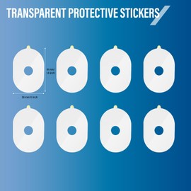 1000Pcs Lens Anti-Slip Transparent Sticker Soft Film Eyeglasses Processing Tape Tool By Dhoptical