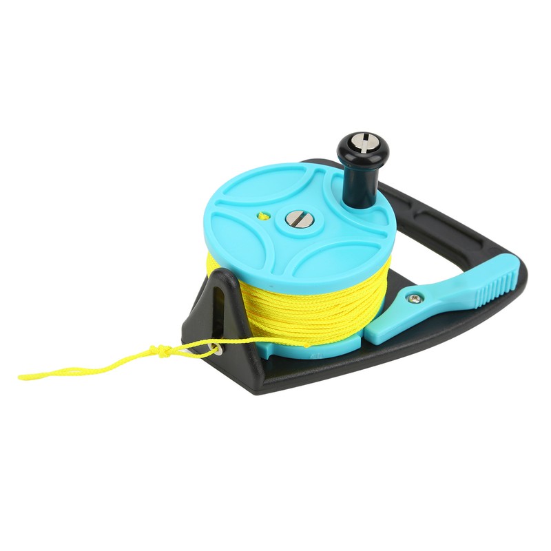 Portable Diving Handle Reel Scuba Diving Reel with Thumb Stopper