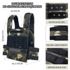Tactical Weighted Vest, Adjustable Weights Running Vest Molle for Workouts