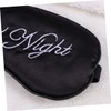 WOONEKY Travel Eye Mask for Airplane Sleep Large Silk Eye
