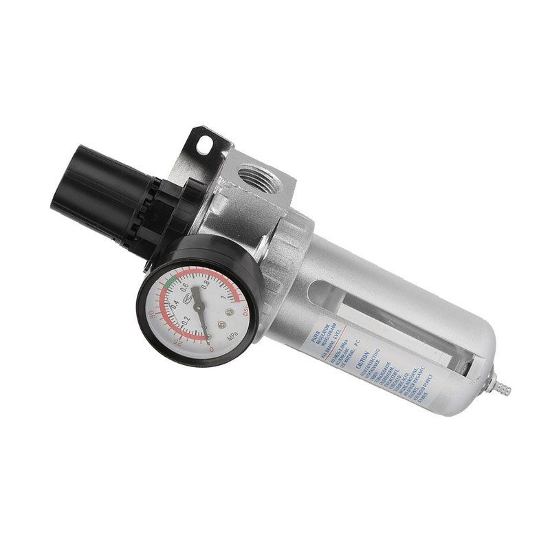BSP 1/2" Air Compressor Moisture Water Trap Filter Regulator with