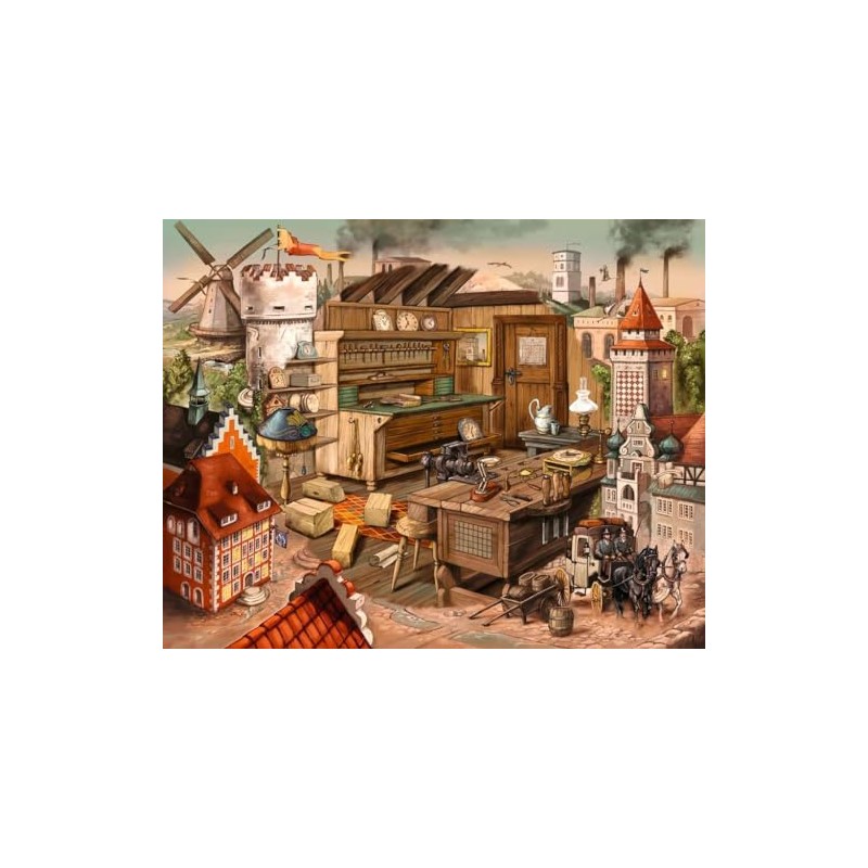 Ravensburger 17447 Exit The Circle 17447-Anno 1883-919 Pieces Puzzle 14