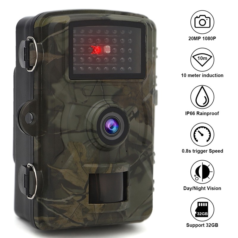 16MP High Definition 1080P Infrared Night Vision Monitoring Waterproof Hunting