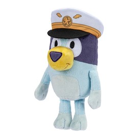 Bluey Captain Bluey Plush Toy - Soft Bluey Friends Stuffed Animal for Kids