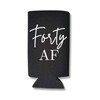 Forty AF - Slim Spiked Seltzer Cooler, Birthday Slim Coolies,