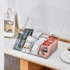 DearCal Tea Storage Boxes- Plastic Transparent Tea box with 8