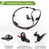 HOPESPANNER ABS Wheel Speed Sensor Front Right ABS Sensor Anti-lock