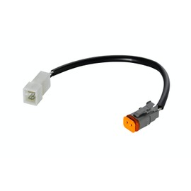 HELLA 8KB 990 299-361 Cable Adapter, electro set - 2-pin connector - Plug: DEUTSCH plug - Cable: 200mm