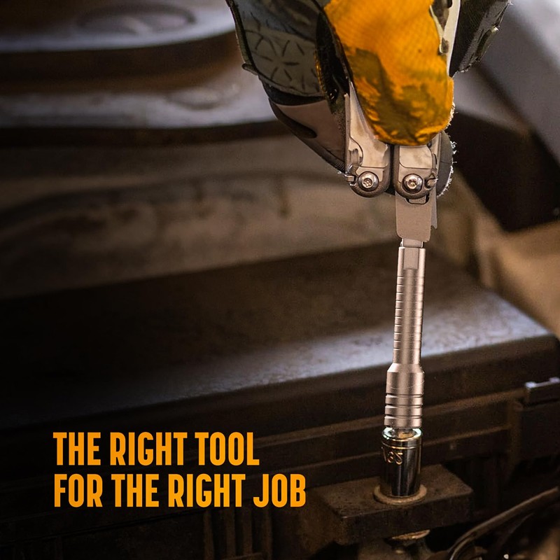 Galvanox Flat-end Bit Driver Extender and Hex Adapter Designed for