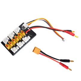 For IMax LiPo Battery Parallel Balance Charger Board 1-3S XT30 W/ Plug For IMAX B6 B6AC