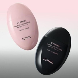 Scinic UV Expert Sun Essence Tone-up + Repair 2 types / 싸이닉 UV 엑스퍼트 선에센스 톤업+리페어 2종