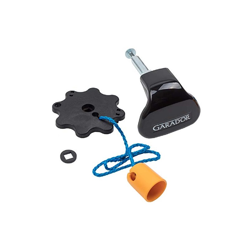 Garador Garage Door Handles & Locks (G3 Black Handle)