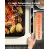 Food Warming Mat 24x16 Inches, Electric Warming Tray with 7