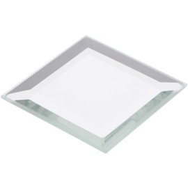 Plymor Square 3mm Beveled Glass Mirror, 1.5 inch x 1.5 inch (Pack of 2)