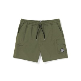 Volcom Truly Liberators - Bañador corto para hombre, 17 pulgadas, Musgo de invierno., XX-Large